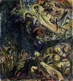 Emilio Vedova, Cristo nei Getsemani (Interpretazione da Tintoretto)