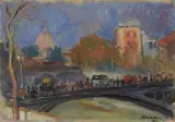 Mario Mafai, Tramonto su Roma