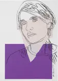 Self Portrait by Andy Warhol, 1978, screenprint on paper da parati, offered Jun 2019