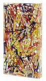 Arman, Golf Tees, 2003, Tees da golf inclusi in resina
