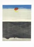 Max Ernst, Senza titolo, 1973, lithograph a sei colori
