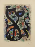 El gato (Le chat) by Joan Miró, 1969, lithograph, offered Jun 2019
