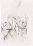 Giacomo Manzù, Figura, pencil on paper