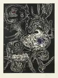 Joan Miró, Hommage à Joan Miró, 1973, etching and carborundum