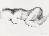 Emilio Greco, Nudo, 1983, ink on paper