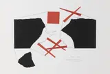 Bruno Munari, Ricostruzione tecnica di un oggetto immaginario, 1990, inchiostro and collage on card