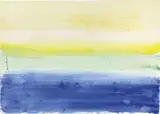 Antonio Corpora, Mare e deserto, 1999, watercolour on paper