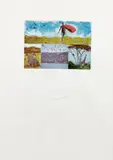 Mario Schifano, Senza titolo, 1974, mixed media on paper