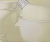 Fabio Aguzzi, Toni, Bianco, 2003, oil on canvas