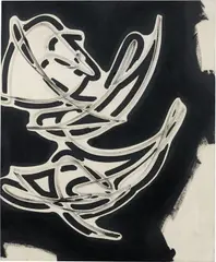 Senza titolo by Gianni Asdrubali, 1993, oil on canvas, offered Jun 2019