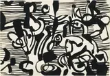Carla Accardi, Senza titolo (Fondo bianco)