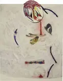 Mimmo Paladino, Tutte le cose di casa, 1980, oil and mixed media on canvas