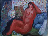 Sandro Chia, Red figure
