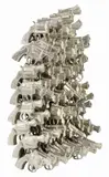 Arman, Tools of Persuasion, 1978, scultura in bronze - pistole