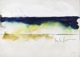 Senza titolo by Mario Schifano, 1967, mixed media on paper, offered Jun 2019