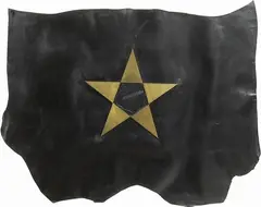 Gilberto Zorio, Stella ottone, 2006, Pelle