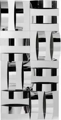 Getulio Alviani, Rilievo speculare ad elementi curvi, 1962, Scultura in alluminio