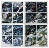 Mario Schifano, Cielo Energia, 1983, enamel and acrylic on canvas