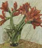 Cornelio Geranzani, Fiori, oil on canvas