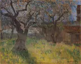 Adriano Baracchini Caputi, Oliveta, 1912, oil on panel