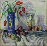 Alfredo Müller, Natura morta, oil on canvas