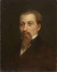 Ritratto di gentiluomo by Domenico Induno, oil on canvas, offered Apr 2019