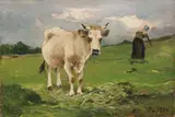 Lorenzo Delleani, Mucca al pascolo