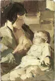 Alessandro Milesi, Maternità