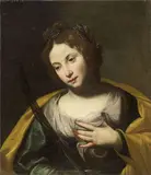 Antonio De Bellis, Sant'Agata, oil on canvas