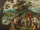Frans Francken Ii., L'incontro di Giuseppe con Giacobbe