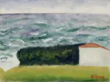 Mareggiata a San Vincenzo by Ottone Rosai, 1954, oil on canvas, offered Dec 2018