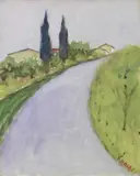 Paesaggio by Ottone Rosai, 1954, oil on canvas, offered Dec 2018
