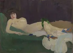 Camillo Innocenti, Lisetta, 1915, oil on canvas