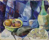 Edoardo Gordigiani, Natura morta, oil on canvas