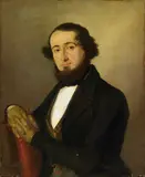 Ritratto di gentiluomo by detto il Piccio Giovanni Carnovali, oil on canvas, offered Oct 2018