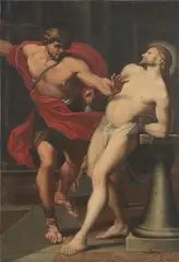 Flagellazione di Cristo by Camillo Procaccini, oil on canvas, offered Oct 2018