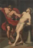 Camillo Procaccini, Flagellazione di Cristo, oil on canvas