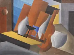 Valori plastici di oggetti by Fillìa, 1928, oil on canvas, offered Jun 2018