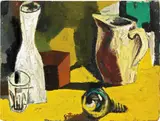 Natura morta con lampadina by Renato Guttuso, 1959, oil on cardboard, offered Jun 2018
