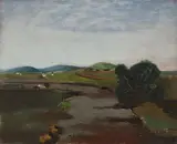 Paesaggio by Filippo de Pisis, 1916, oil on cardboard, offered Jun 2018