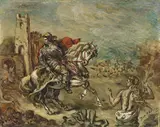 Pentesilea partente per la caccia by Giorgio de Chirico, 1957, oil on panel, offered Jun 2018