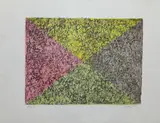 Mark Tobey, The Seasons' Encounter, 1970, lithograph a colori