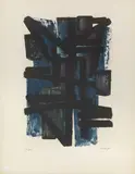 Pierre Soulages, Eau-forte I, 1952, etching and acquatinta