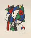 Senza titolo by Joan Miró, 1974, lithograph, offered Jun 2018