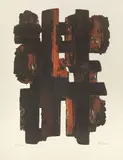 Pierre Soulages, Eau-forte IX, 1957, etching and acquatinta