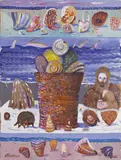 Senza titolo by Antonio Possenti, 1993, oil on canvas board, offered Jun 2018