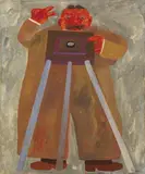 Franz Borghese, Il fotografo, oil on canvas