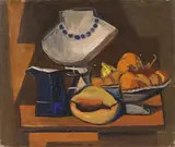 Achille Funi, Natura morta, 1949, oil on canvas