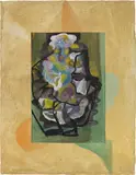 Sandro Chia, Senza titolo, 1989, mixed media on cardboard