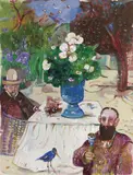Senza titolo by Antonio Possenti, 1993, oil on canvas board, offered Jun 2018